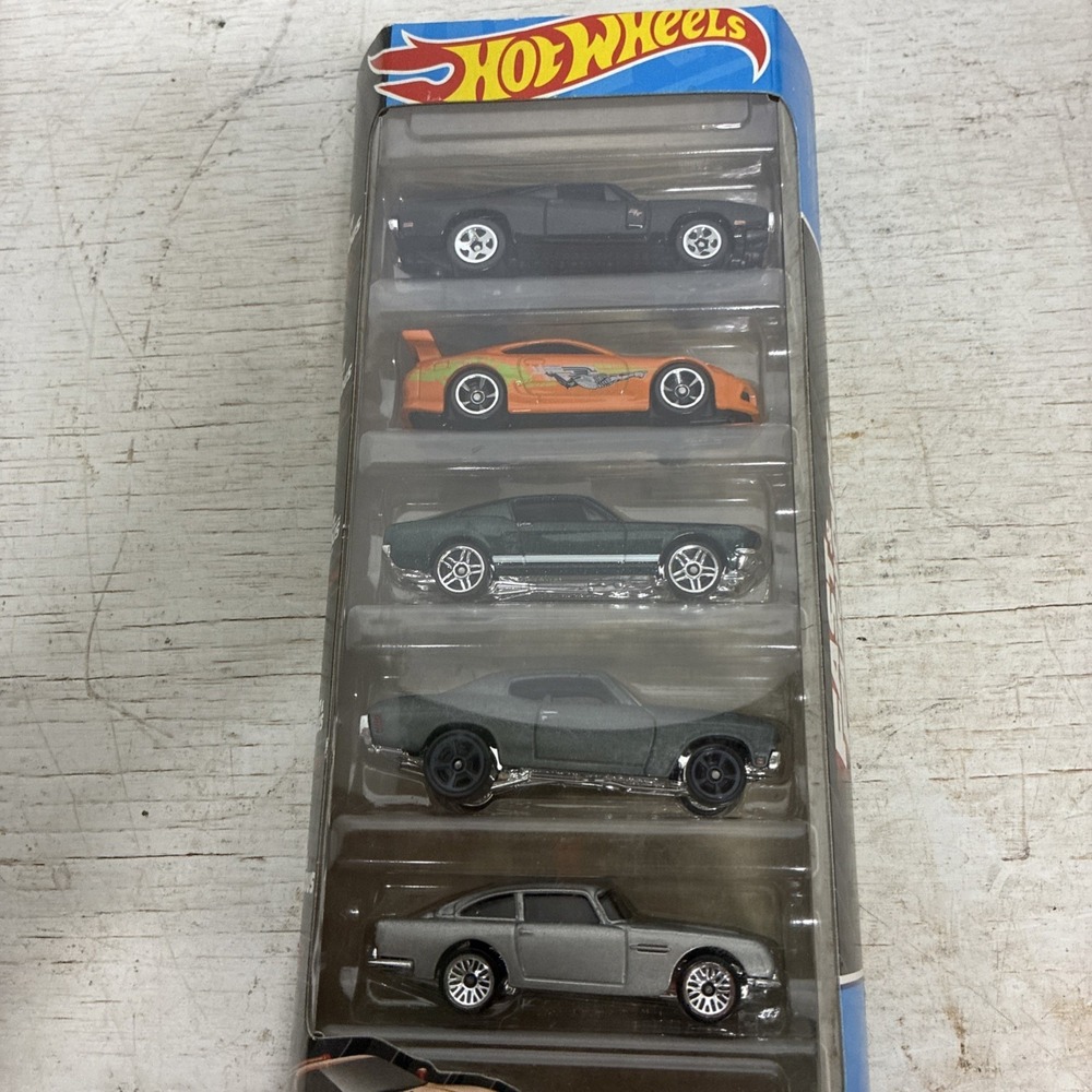Mattel Hot Wheels Fast & Furious 5 Car Multipack 1/64 Scale Nib - Picture 5 of 6